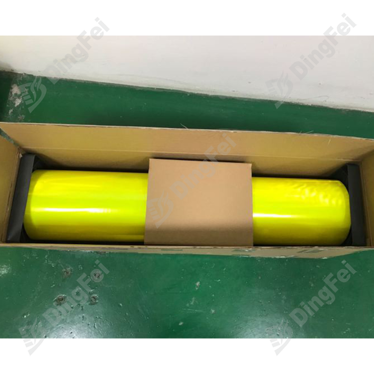 Yellow PVC Reflective Sheet - 